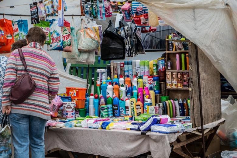 Free stock image of Cleaning agent stand created by Janis Urtans