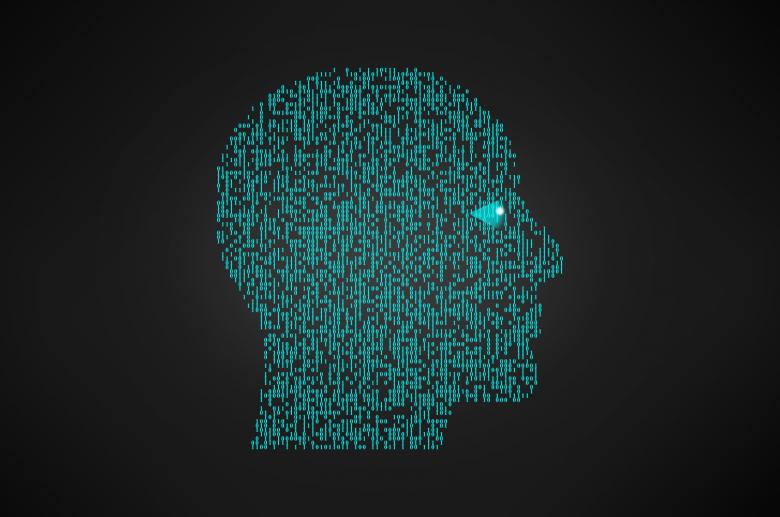 Free stock image of Binary Head - Artificial Intelligence Concept created by Jack Moreh