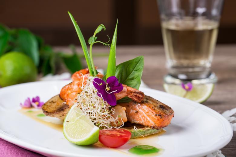 Free stock image of Dish of Salmon with Lime created by shvydkova