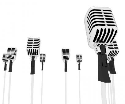 Free Stock Photo of Microphones Speeches Shows Mic Music Performance Or Performing
