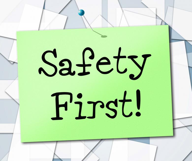 Free stock image of Safety First Shows Warning Caution And Beware created by Stuart Miles