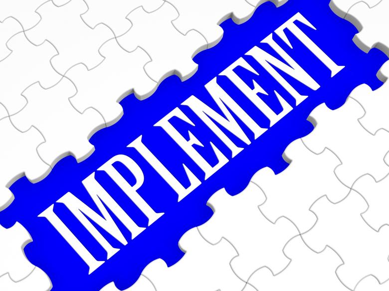 Free stock image of Implement Puzzle Shows Performing Plans created by Stuart Miles