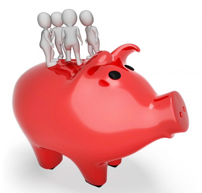 Free stock image of Piggybank Save Represents Render Saved And Currency 3d Rendering created by Stuart Miles
