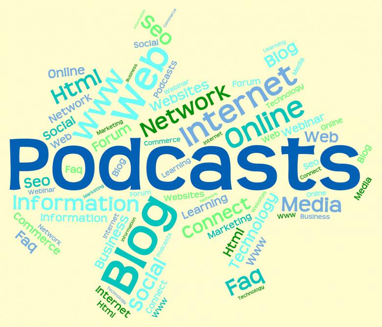 Free stock image of Podcast Word Represents Text Webcast And Broadcasting created by Stuart Miles