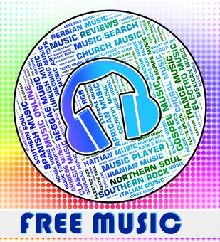 Free Stock Photo of Free Music Shows With Our Compliments And Freebie
