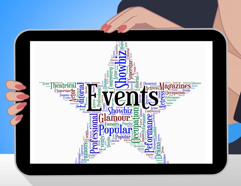Free stock image of Events Star Represents Wordcloud Words And Function created by Stuart Miles