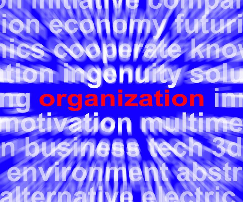 Free stock image of Organization Word Shows Institution Or Be Organized created by Stuart Miles