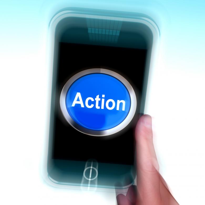 Free stock image of Action In Mobile phone Shows Inspired Activity created by Stuart Miles