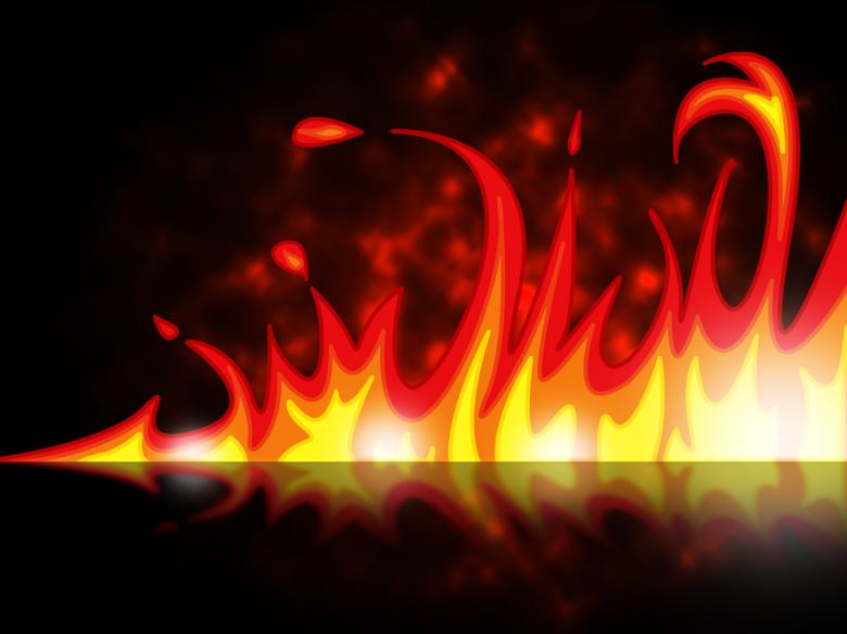 Free stock image of Fire Night Shows Blaze Bonfire And Flame created by Stuart Miles