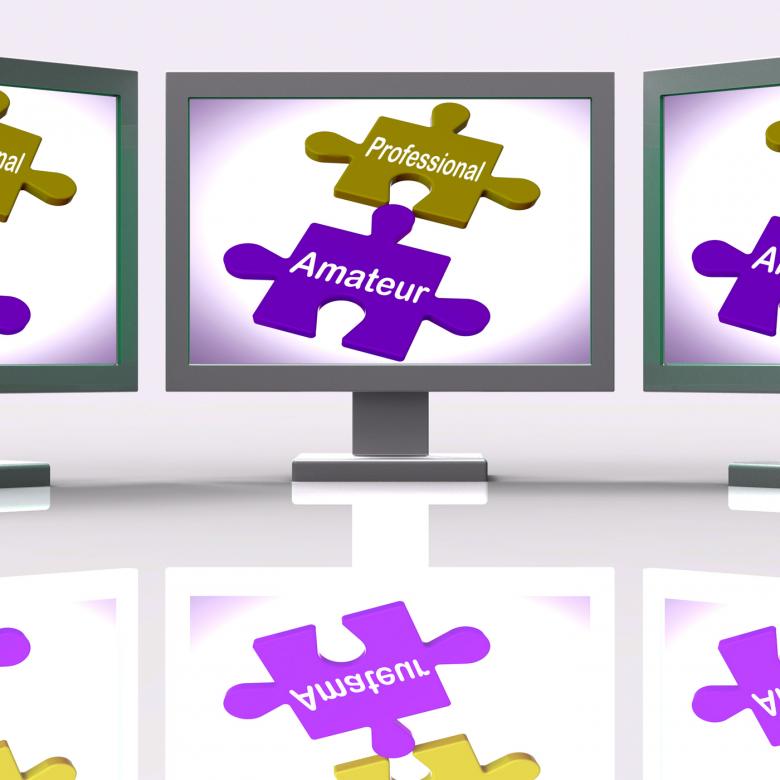 Free stock image of Professional Amateur Puzzle Online Shows Expert And Apprentice created by Stuart Miles