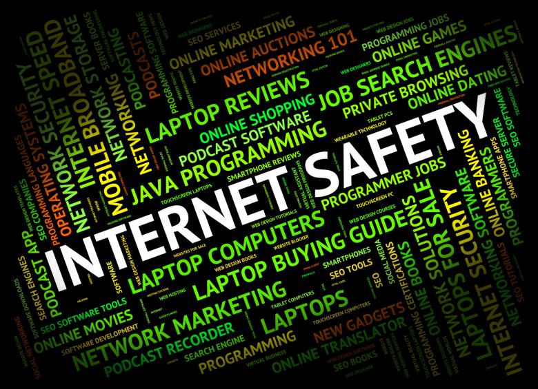 Free stock image of Internet Safety Represents World Wide Web And Beware created by Stuart Miles
