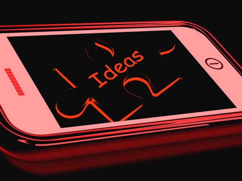 Free stock image of Ideas Smartphone Shows Inspiration Thoughts And Concepts created by Stuart Miles