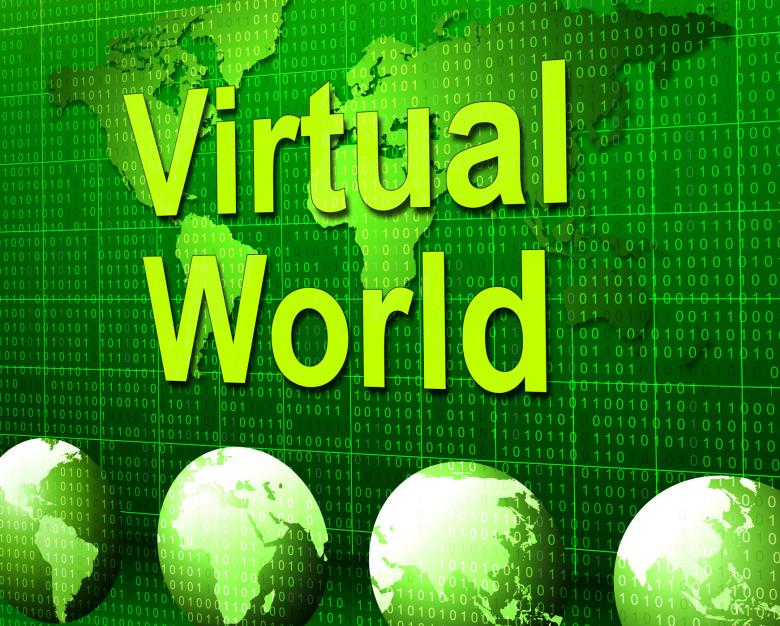 Free stock image of Virtual World Means Web Site And Earth created by Stuart Miles