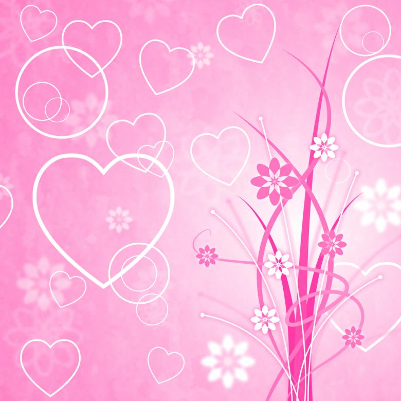 Free stock image of Pink Background Means Valentines Day And Abstract created by Stuart Miles