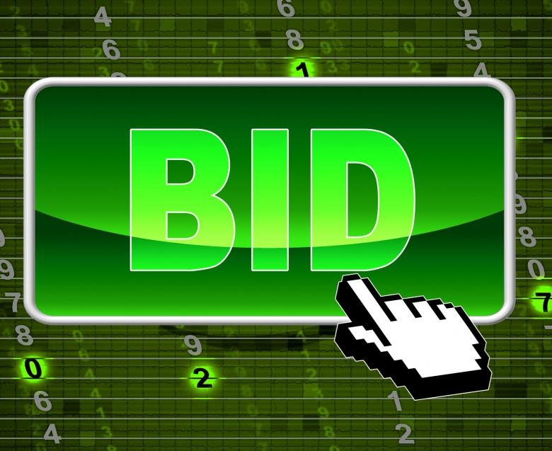Free stock image of Bid Button Indicates World Wide Web And Auctioning created by Stuart Miles