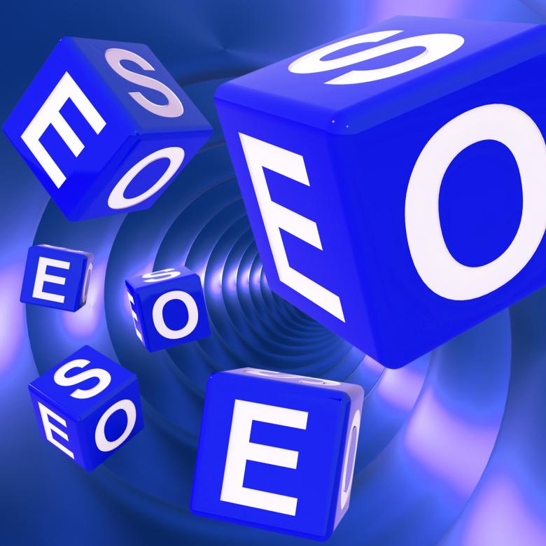Free stock image of SEO Dice Background Shows Optimized Search Engine created by Stuart Miles