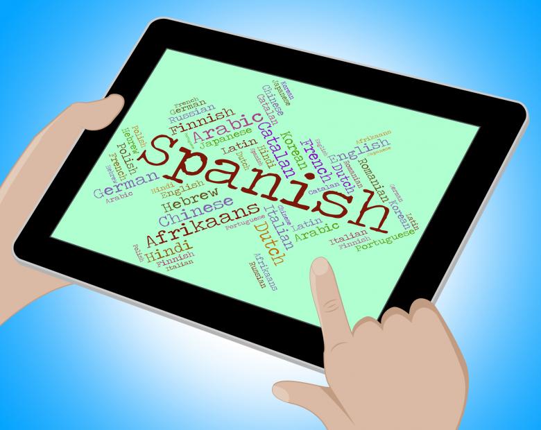 Free stock image of Spanish Language Indicates Vocabulary Lingo And Wordcloud created by Stuart Miles