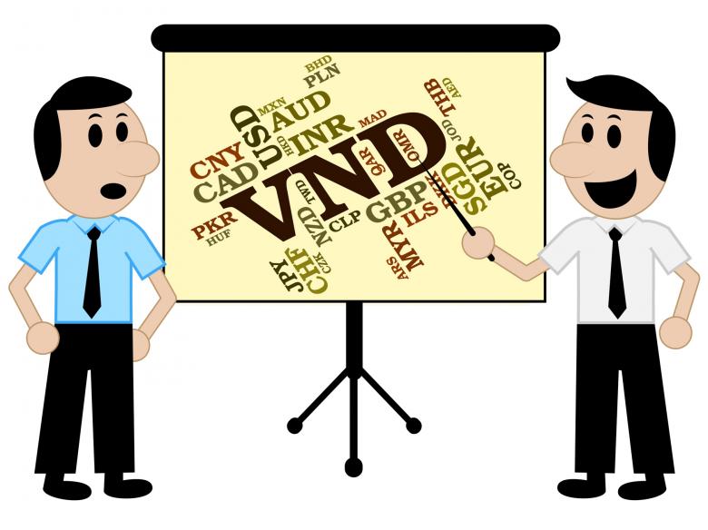 Free stock image of Vnd Currency Represents Vietnamese Dongs And Foreign created by Stuart Miles