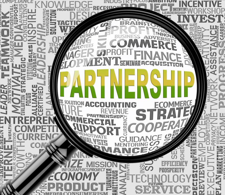 Free stock image of Partnership Magnifier Means Teamwork Unity 3d Rendering created by Stuart Miles