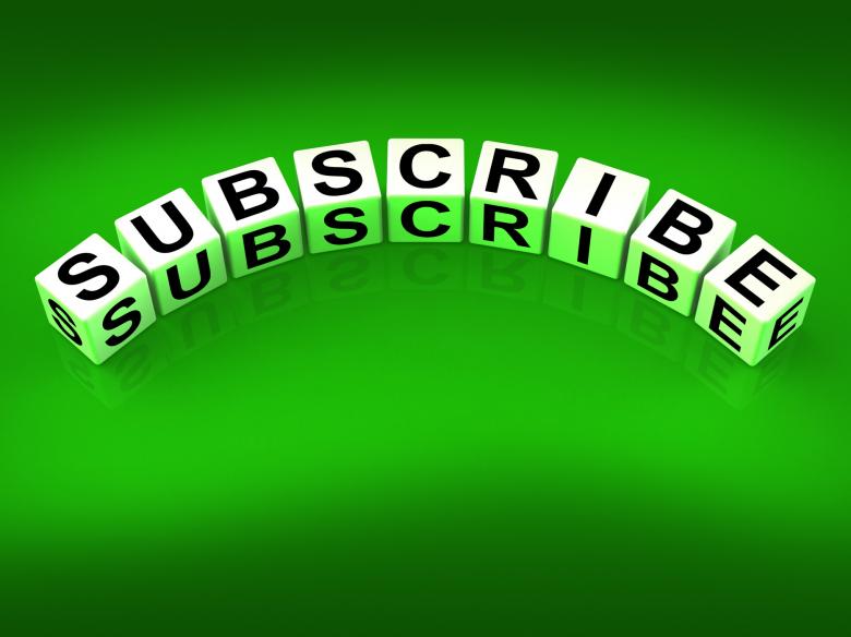 Free stock image of Subscribe Blocks Represent to Sign up or Apply created by Stuart Miles