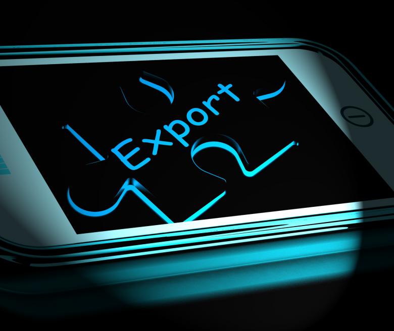 Free stock image of Export Smartphone Displays Ship Overseas And Sell Abroad created by Stuart Miles
