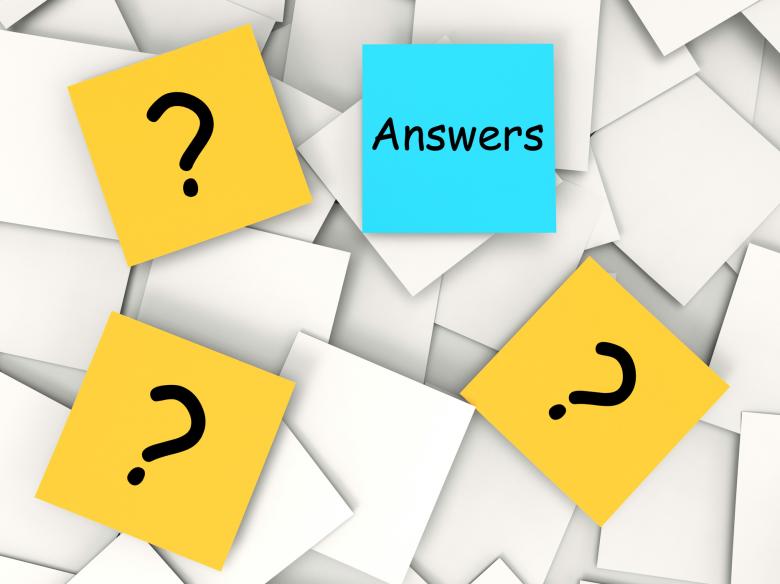Free stock image of Questions Answers Post-It Notes Mean Inquiries And Solutions created by Stuart Miles