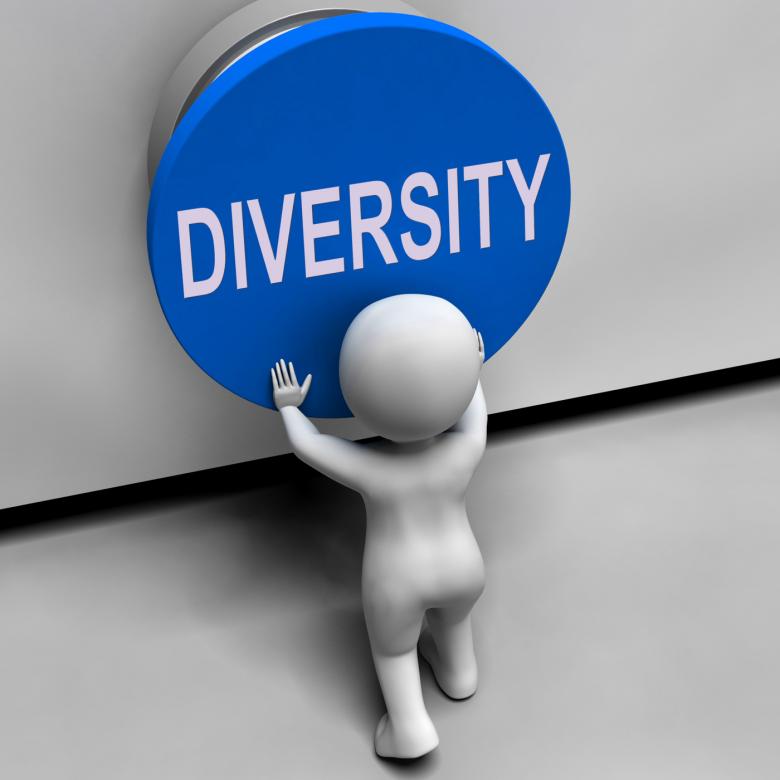 Free stock image of Diversity Button Means Variety Difference Or Multi-Cultural created by Stuart Miles