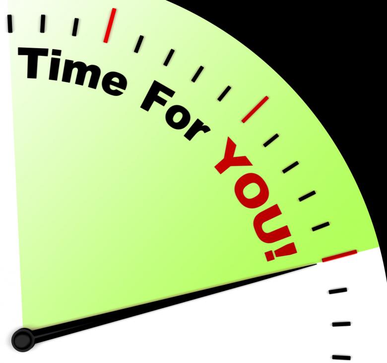 Free stock image of Time For You Message Meaning You Relaxing created by Stuart Miles