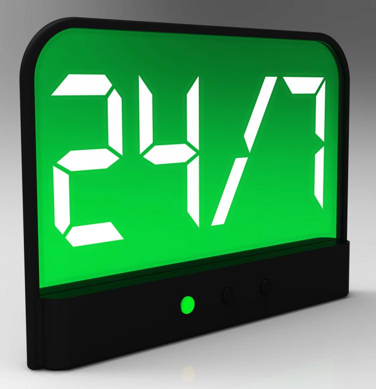 Free stock image of Open Twenty Four Hours And Seven Days created by Stuart Miles
