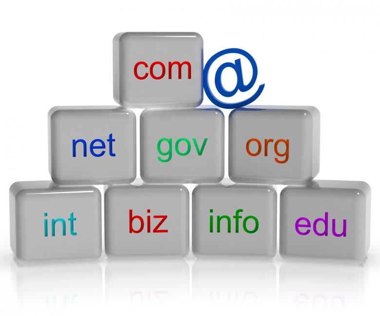 Free stock image of Com Net Org Blocks Shows Internet Or Web Sites created by Stuart Miles