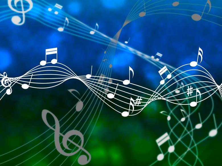Free stock image of Notes Sky Means Sheet Music And Abstract created by Stuart Miles