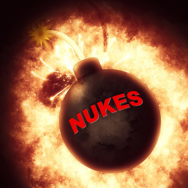Free stock image of Nuclear Bomb Indicates Explosive Atom And Apocalypse created by Stuart Miles