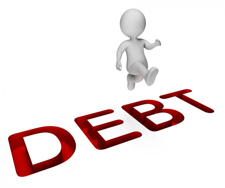 Free stock image of Character Debt Shows Climb Over And Indebtedness 3d Rendering created by Stuart Miles
