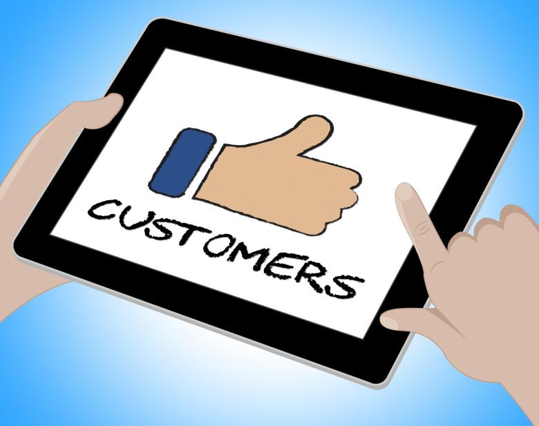Free stock image of Customers Online Means Internet Shopper 3d Illustration created by Stuart Miles