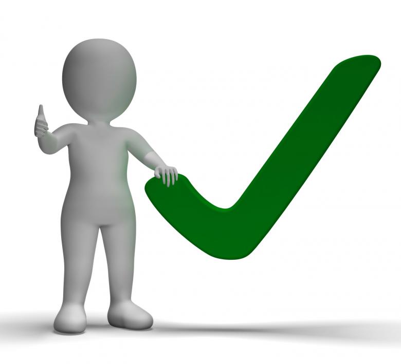 Free stock image of Tick Or Check Sign Showing Approval Or Checked created by Stuart Miles