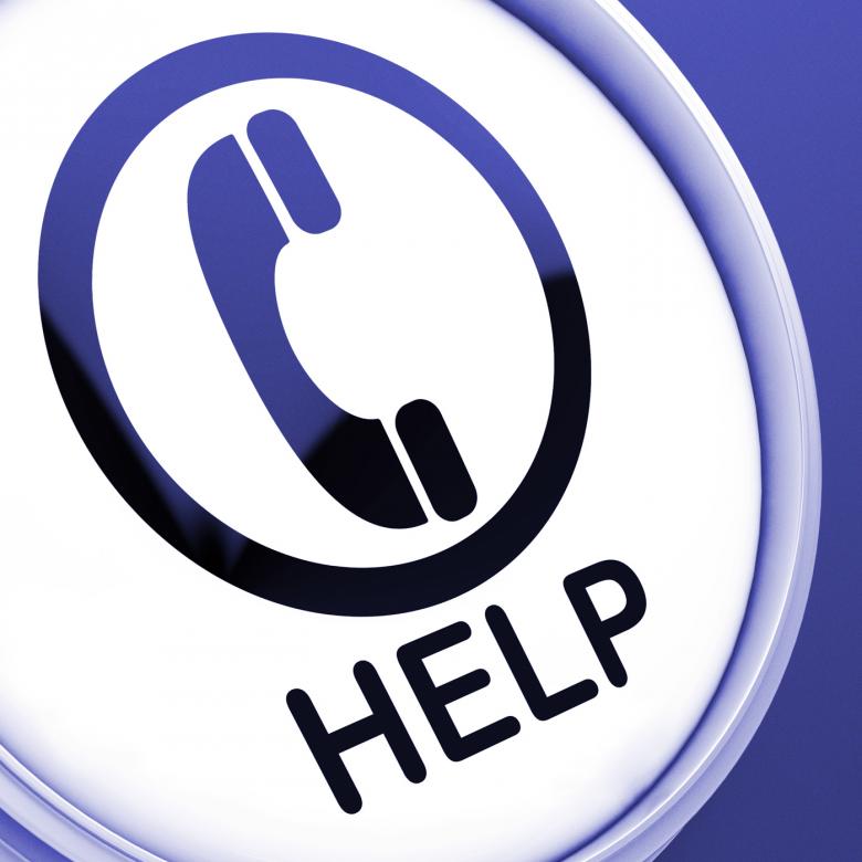 Free stock image of Help Button Shows Call For Advice Or Assistance created by Stuart Miles