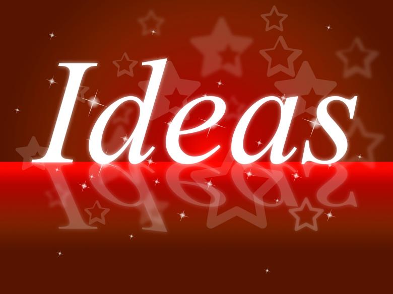 Free stock image of Ideas Word Shows Think About It And Contemplation created by Stuart Miles