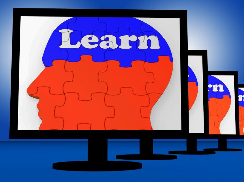 Free stock image of Learn On Brain On Monitors Showing Human Studying created by Stuart Miles