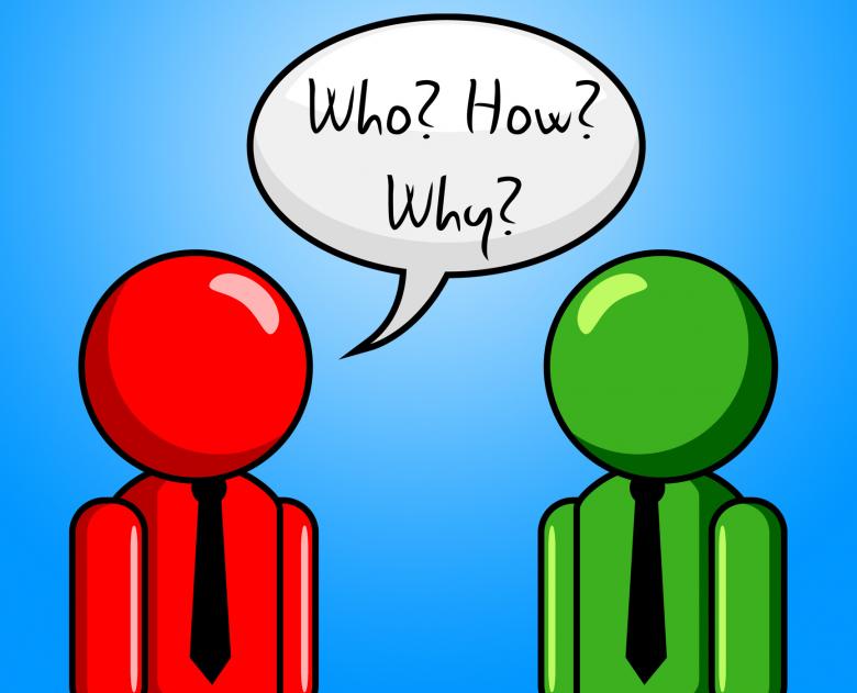 Free stock image of Who How Why Indicates Which Person And Ask created by Stuart Miles