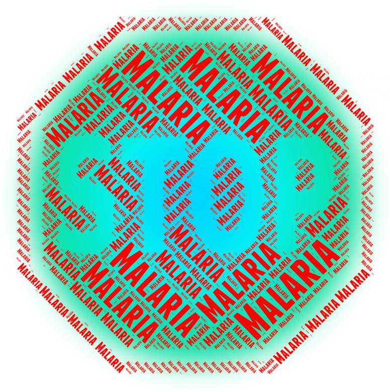 Free stock image of Stop Malaria Shows Stops Disease And Malarial created by Stuart Miles