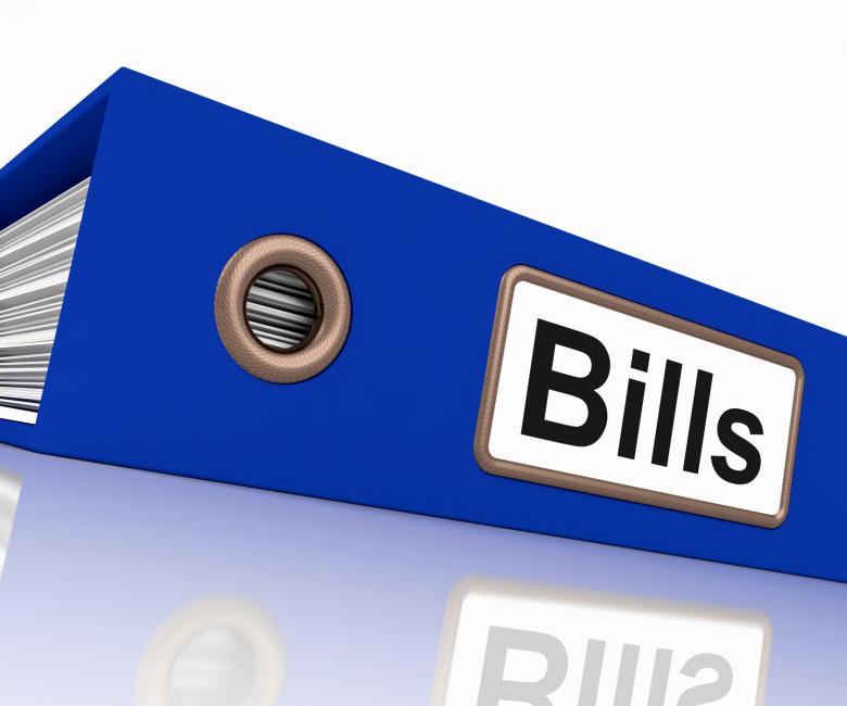 Free stock image of Bills File Shows Accounting And Payments Due created by Stuart Miles