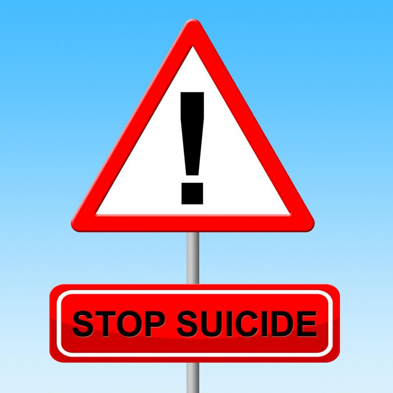 Free stock image of Stop Suicide Means Taking Your Life And Forbidden created by Stuart Miles