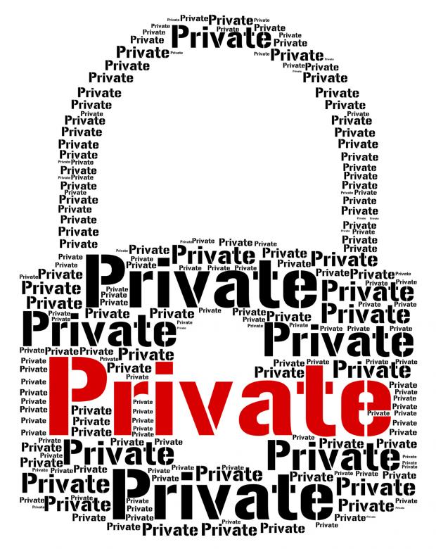 Free stock image of Private Lock Indicates Restricted Secrecy And Words created by Stuart Miles