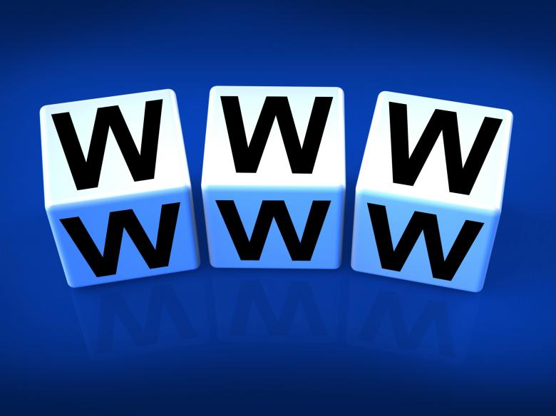 Free stock image of WWW Blocks Refer to the World Wide Web created by Stuart Miles
