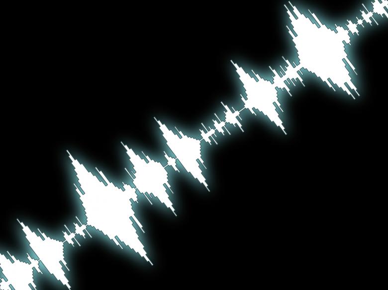 Free stock image of Sound Wave Background Shows Equalizer Or Amplifier created by Stuart Miles