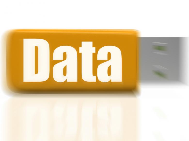Free stock image of Data USB drive Shows Digital Information And Dataflow created by Stuart Miles