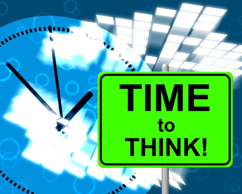 Free stock image of Time To Think Represents At Present And Consider created by Stuart Miles