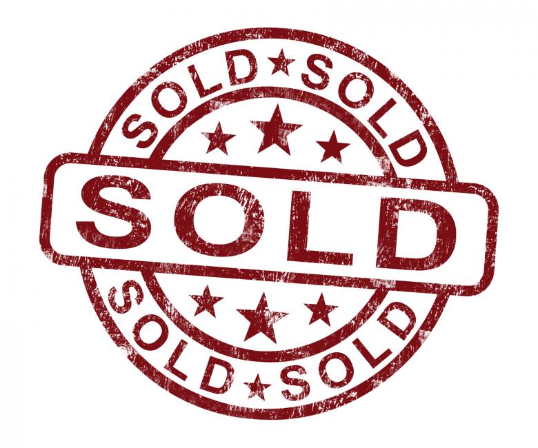 Free stock image of Sold Stamp Shows Selling Or Purchasing created by Stuart Miles