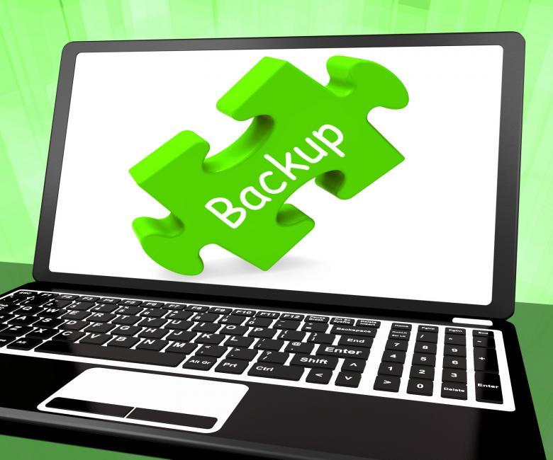 Free stock image of Backup Laptop Shows Data Archiving Back Up And Storage created by Stuart Miles