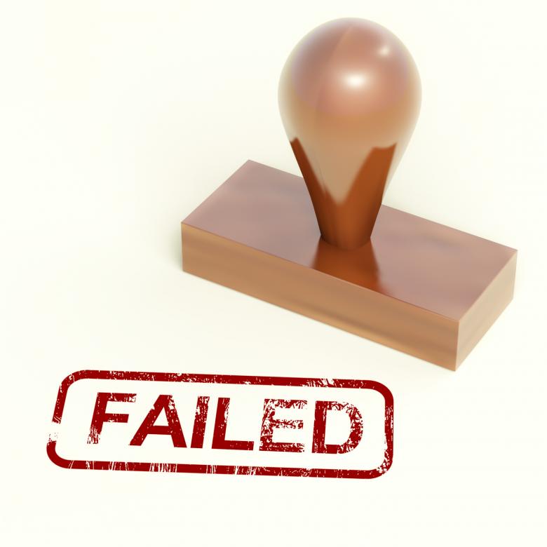 Free stock image of Failed Stamp Showing Reject And Failure created by Stuart Miles